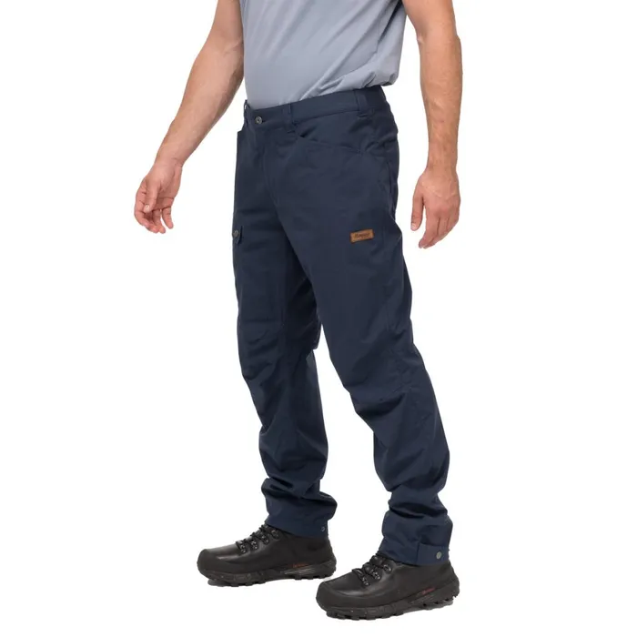 Men Bergans Of Norway Softshell Pants Nordmarka Leaf Light Pants Navy Blue