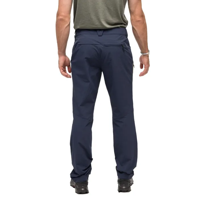 Men Bergans Of Norway Softshell Pants Vaagaa Light Softshell Pants Navy Blue Greenmud