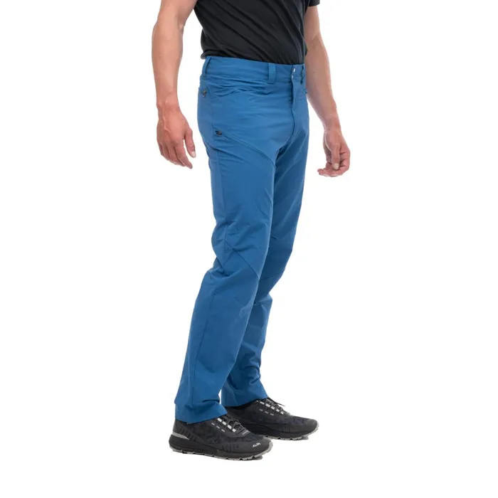 Men Bergans Of Norway Softshell Pants Vandre Light Softshell Pants North Sea Blue