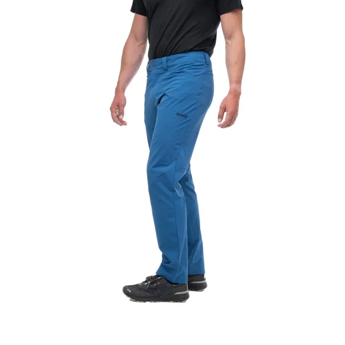 Men Bergans Of Norway Softshell Pants Vandre Light Softshell Pants North Sea Blue