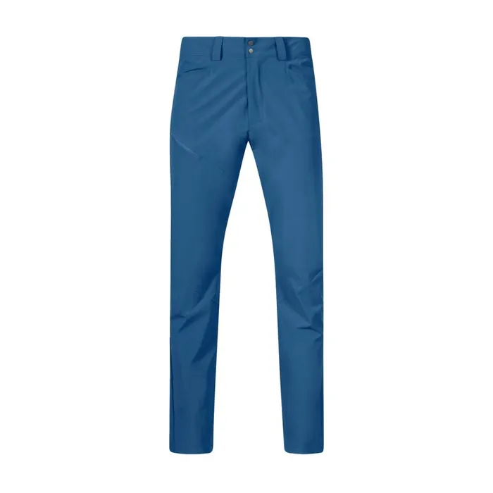 Men Bergans Of Norway Softshell Pants Vandre Light Softshell Pants North Sea Blue