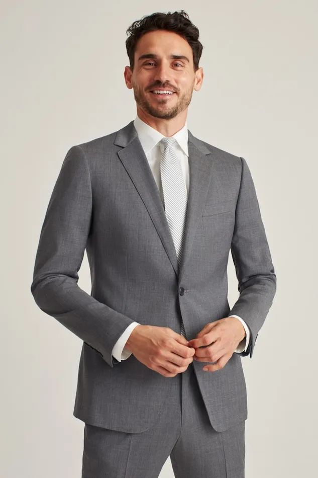 Men Bonobos Blazers and Sport Coats Jetsetter Stretch Wool Suit Jacket Grey Men Bonobos Blazers and Sport Coats Jetsetter Stretch Wool Suit Jacket Grey