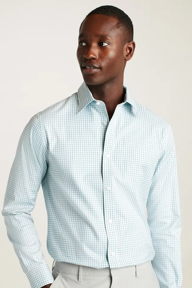 Men Bonobos Business Casual Shirts Easy WrinkleResistant Bonobos Weekday Warrior Dress Shirt Dusty Teal Birch Tattersal Men Bonobos Business Casual Shirts Easy WrinkleResistant Bonobos Weekday Warrior Dress Shirt Dusty Teal Birch Tattersal