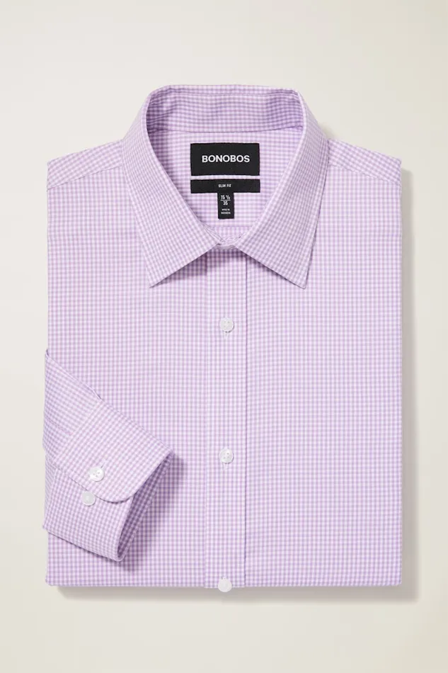 Men Bonobos Business Casual Shirts Easy WrinkleResistant Bonobos Weekday Warrior Dress Shirt Purple Perry Check Men Bonobos Business Casual Shirts Easy WrinkleResistant Bonobos Weekday Warrior Dress Shirt Purple Perry Check