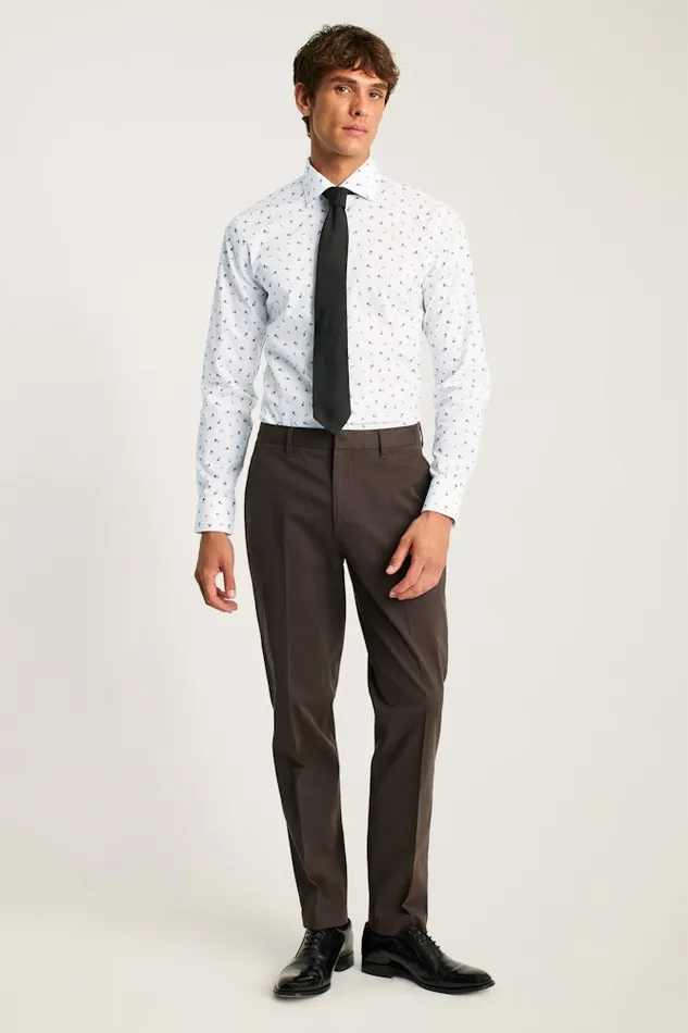 Men Bonobos Business Casual Shirts Sophisticated and Comfy Bonobos Jetsetter Stretch Dress Shirt Autumn Stamp Floral