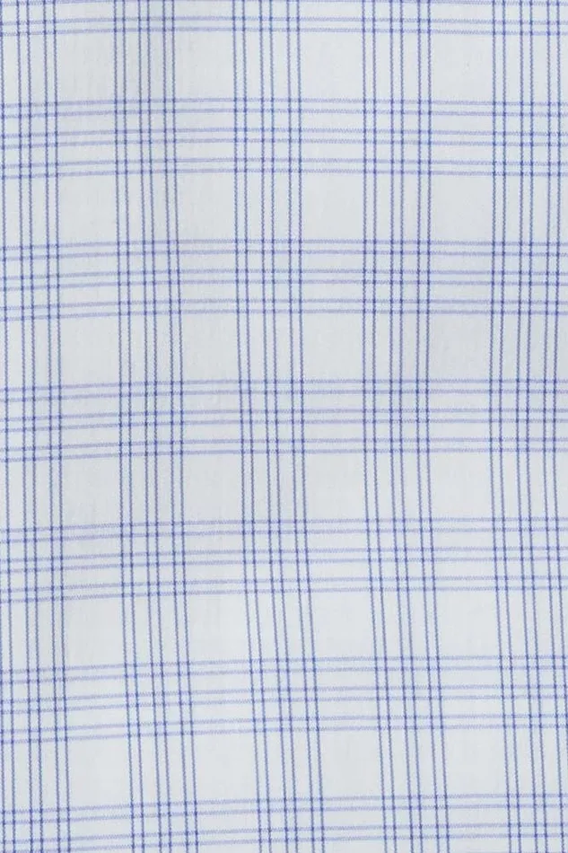 Men Bonobos Business Casual Shirts Sophisticated and Comfy Bonobos Jetsetter Stretch Dress Shirt Blue Myrtle Check