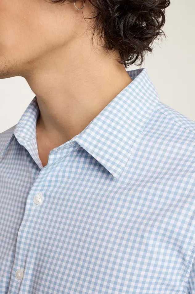 Men Bonobos Casual Shirts Tech Button Down Shirt Green Mountain Plaid