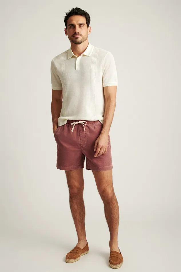 Men Bonobos Casual Shorts Nomad Short Withered Rose