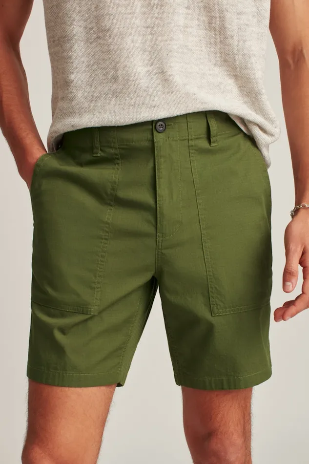 Men Bonobos Casual Shorts Ripstop Fatigue Shorts Pickle Green Men Bonobos Casual Shorts Ripstop Fatigue Shorts Pickle Green