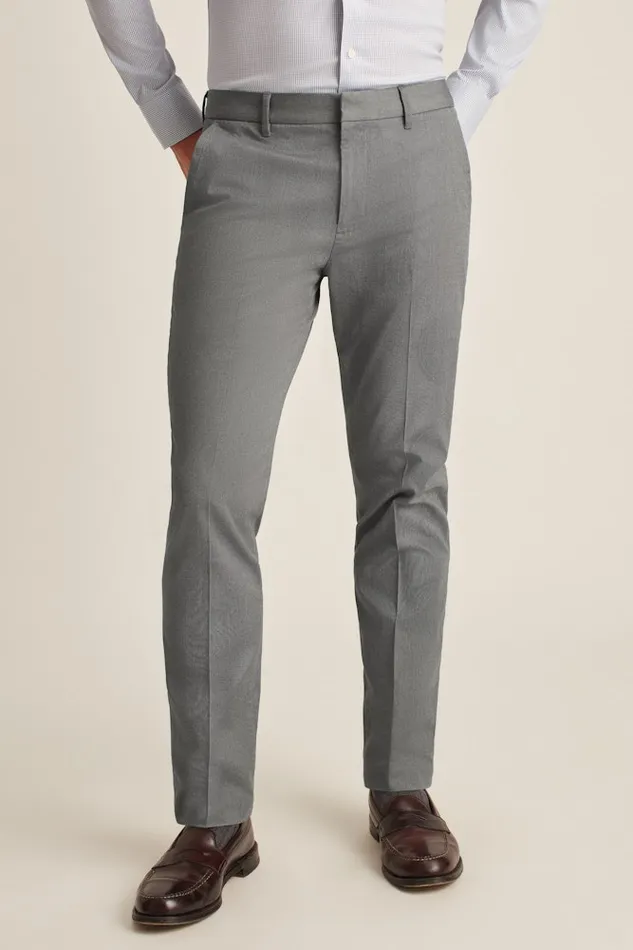 Men Bonobos Dress Pants Easy WrinkleResistant Bonobos Stretch Dress Pants Friday Grey Yarn Dye