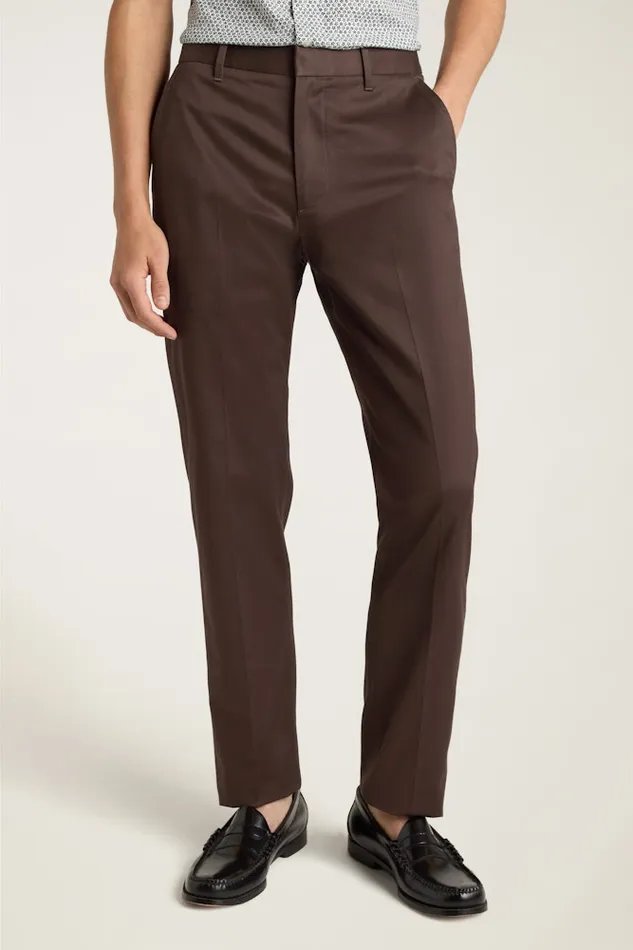 Men Bonobos Dress Pants Easy WrinkleResistant Bonobos Stretch Dress Pants Monday Dark Coffee