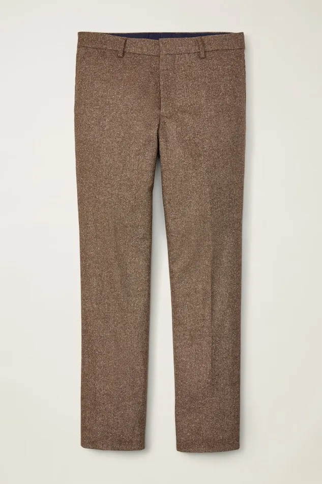 Men Bonobos Dress Pants Jetsetter Italian Wool Dress Pant Khaki Donegal