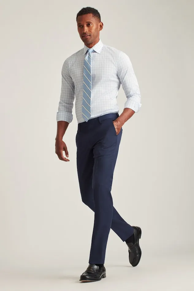 Men Bonobos Dress Pants Jetsetter Wool Dress Pant Light Navy