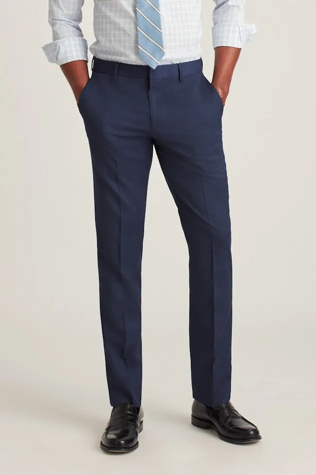 Men Bonobos Dress Pants Jetsetter Wool Dress Pant Light Navy
