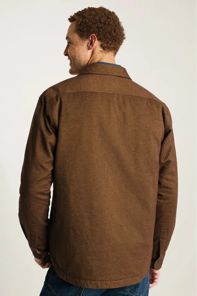 Men Bonobos Flannels and Shirt Jackets Flannel Quilted Jacket Rust Twill Dobby Men Bonobos Flannels and Shirt Jackets Flannel Quilted Jacket Rust Twill Dobby
