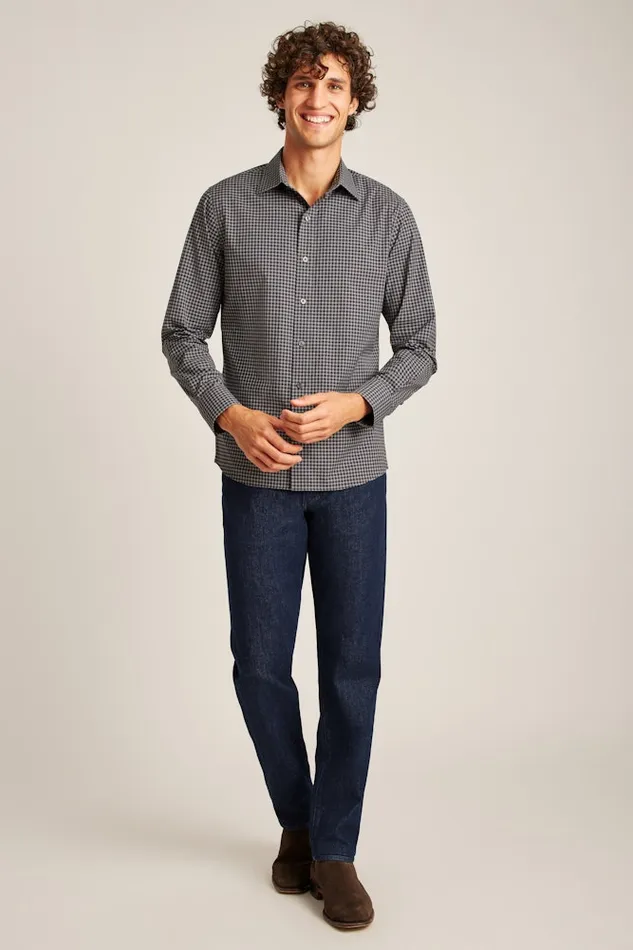 Men Bonobos Formal Dress Shirts Desk To Dinner Shirt 8211 Untucked Button Down Shirt Westport Check
