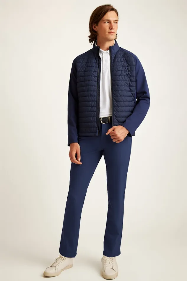 Men Bonobos Jackets and Coats The Elements Golf Jacket Navy