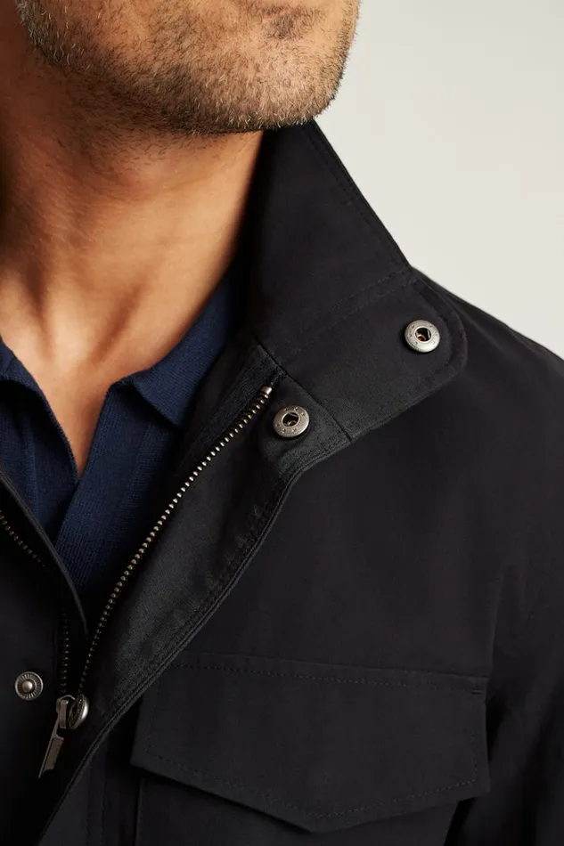 Men Bonobos Jackets and Coats The Tech Utility Jacket Jet Black Men Bonobos Jackets and Coats The Tech Utility Jacket Jet Black
