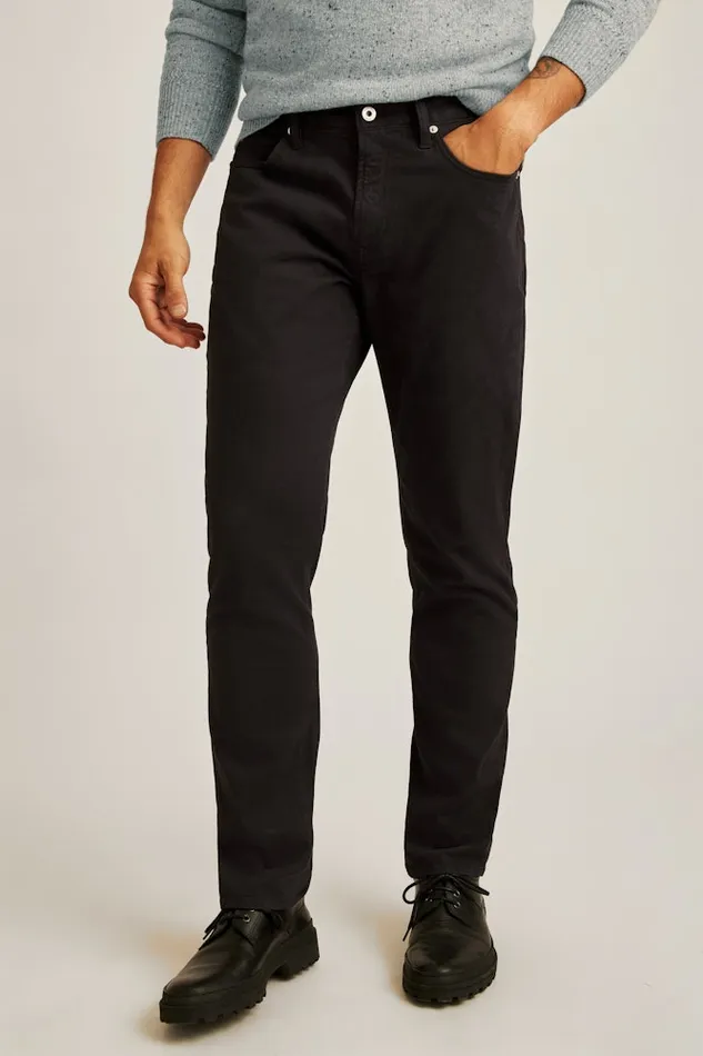Men Bonobos Jeans Italian Brushed 5Pocket Pants Jet Black Men Bonobos Jeans Italian Brushed 5Pocket Pants Jet Black