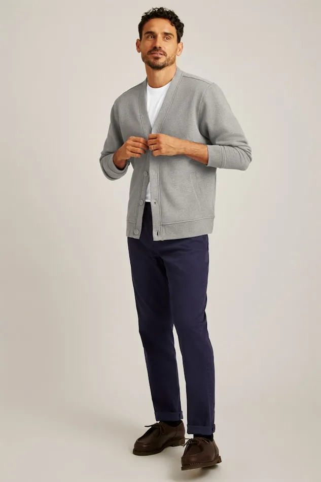 Men Bonobos Jeans Italian Brushed 5Pocket Pants Maritime Blue