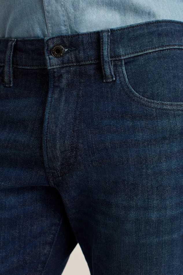 Men Bonobos Jeans Luxurious and Comfy Bonobos Premium 4Way Stretch Jeans Dark Wash