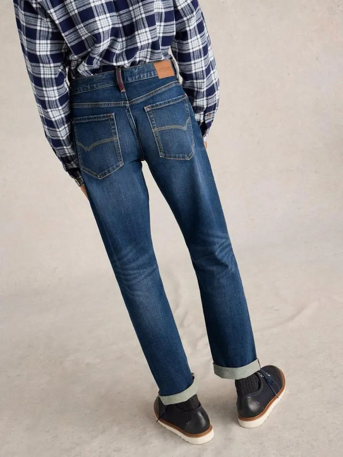 Men Bronson Slim Jean Mid Denim White Stuff Jeans Men Bronson Slim Jean Mid Denim White Stuff Jeans