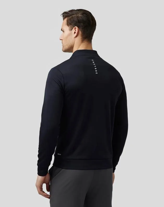 Men Castore 14 Zips Golf Club Classic Quarter Zip Top 8211 Midnight Navy