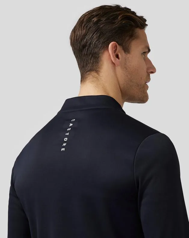 Men Castore 14 Zips Golf Club Classic Quarter Zip Top 8211 Midnight Navy