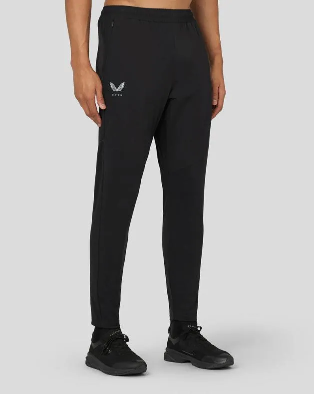 Men Castore Bottoms Active Hybrid Joggers 8211 Black