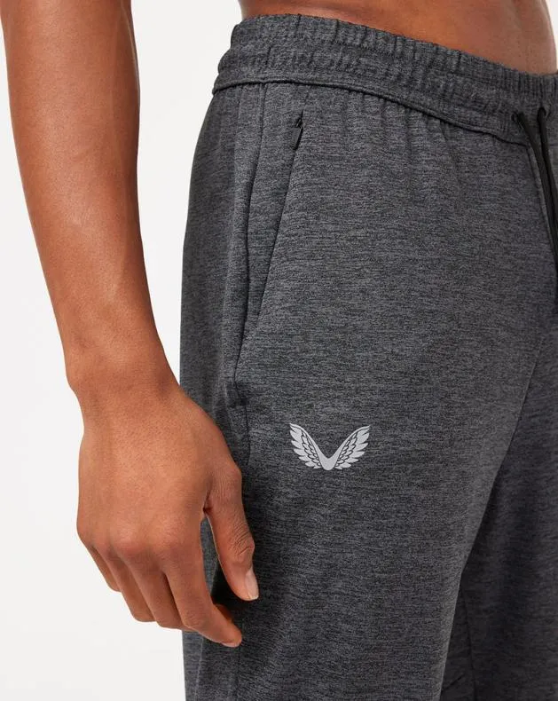 Men Castore Bottoms Onyx Marl Carbon Capsule Performance Joggers