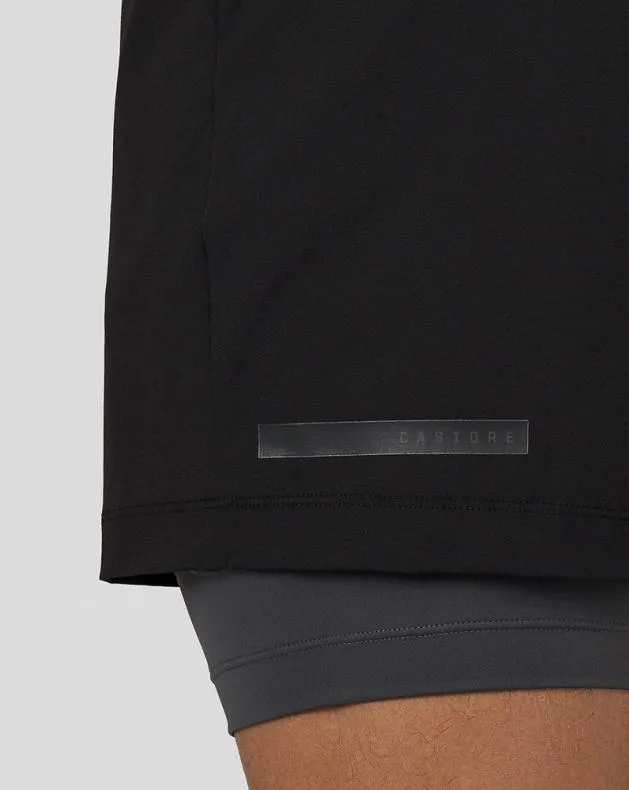 Men Castore Shorts Flow 2in1 Shorts 8211 Black