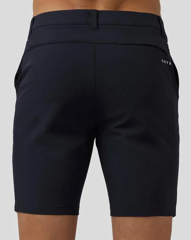 Men Castore Shorts Golf WaterResistant Shorts 8211 Midnight Navy