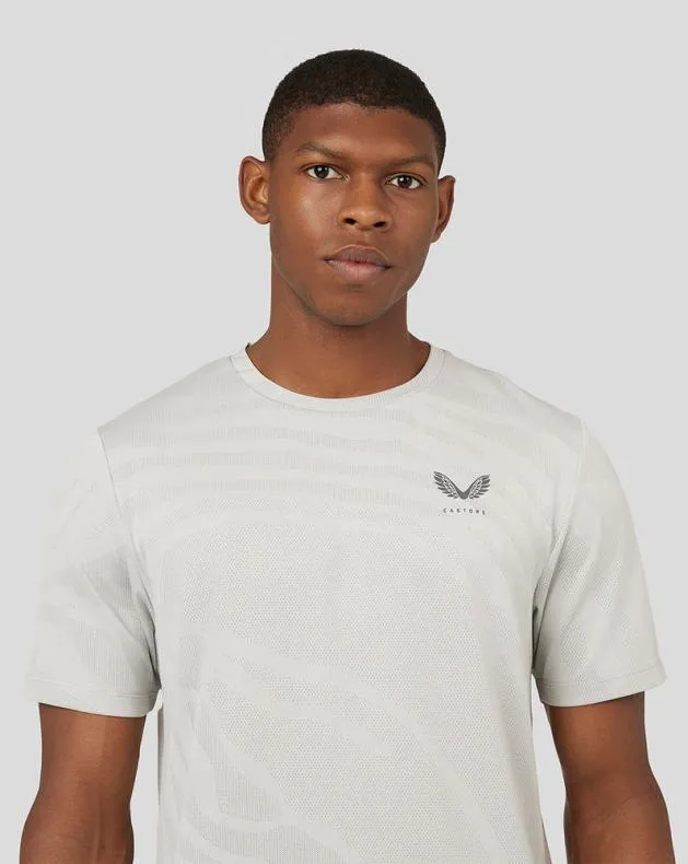 Men Castore Tops Core Tech TShirt 8211 Oyster