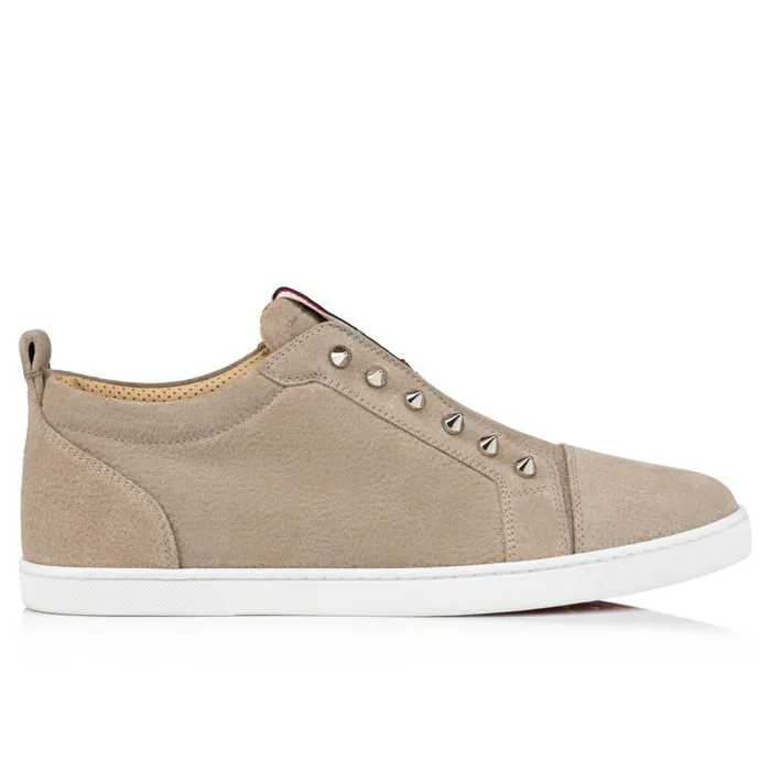 Men FAV Fique A Vontade Sneakers 8211 Calf Leather 8211 Saharienne Christian Louboutin Sneakers