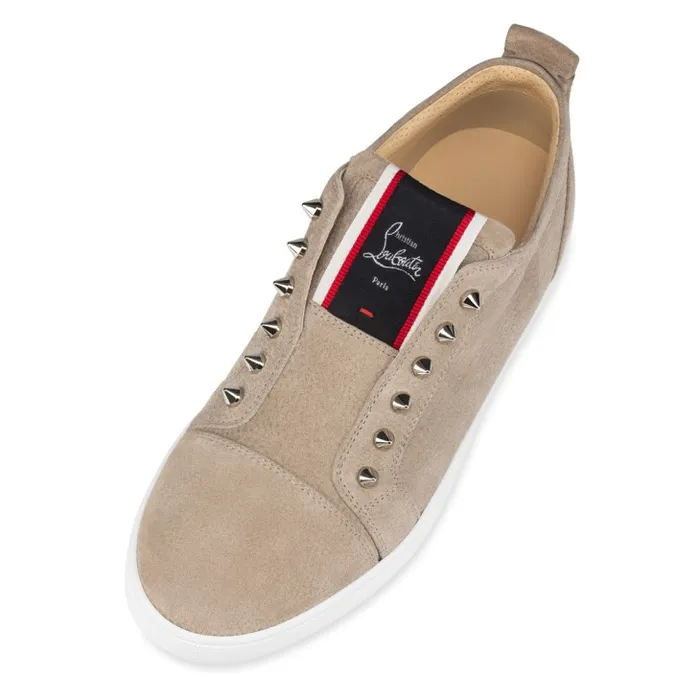 Men FAV Fique A Vontade Sneakers 8211 Calf Leather 8211 Saharienne Christian Louboutin Sneakers