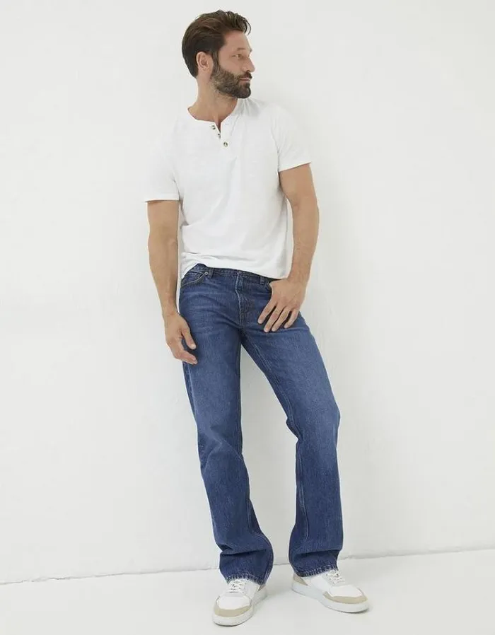 Men FatFace Men039s Sale Bootcut Jeans Stone Wash