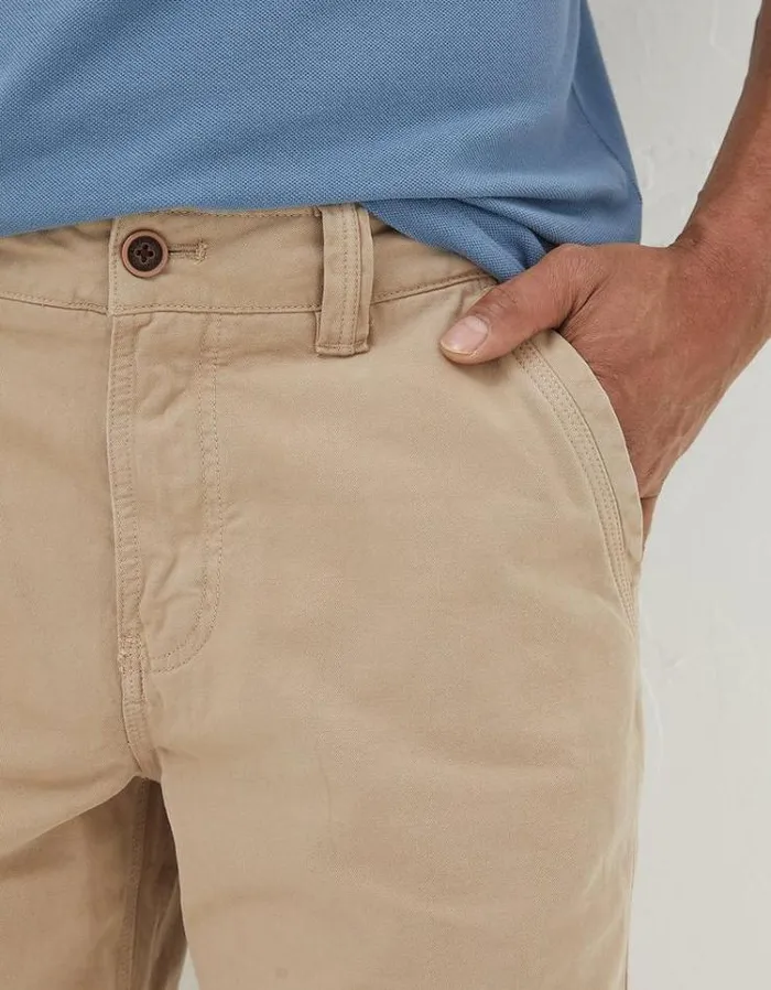 Men FatFace Shorts Cove Chino Shorts Stone