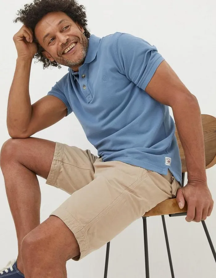 Men FatFace Shorts Cove Chino Shorts Stone