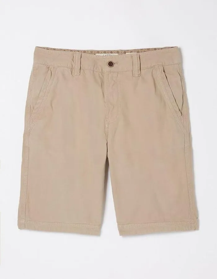 Men FatFace Shorts Cove Chino Shorts Stone