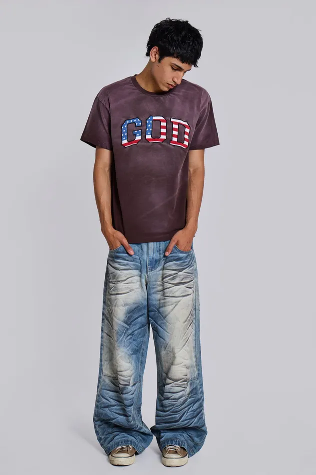 Men Jaded London Whisker Colossus Jeans Denim
