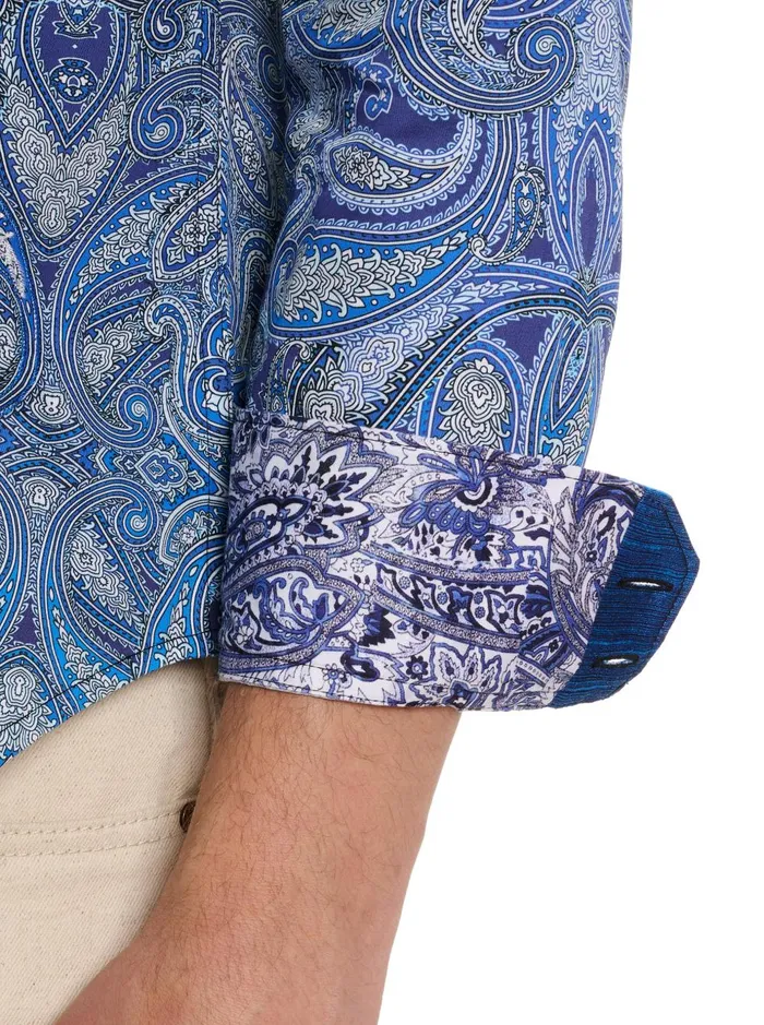 Men Long Sleeve Button Down Shirts Robert Graham KOROSI LONG SLEEVE BUTTON DOWN SHIRT Multi
