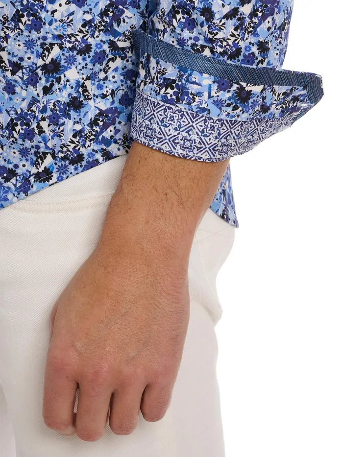 Men Long Sleeve Button Down Shirts Robert Graham MOREA LONG SLEEVE BUTTON DOWN SHIRT Multi