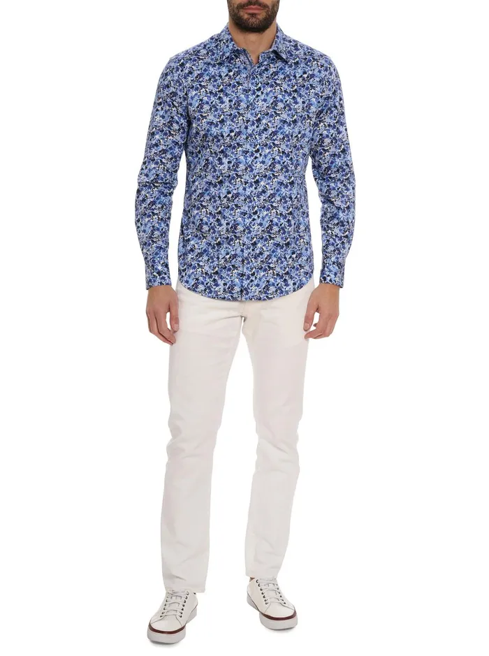 Men Long Sleeve Button Down Shirts Robert Graham MOREA LONG SLEEVE BUTTON DOWN SHIRT Multi