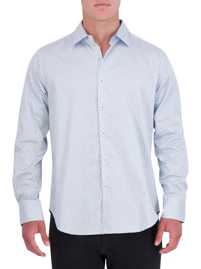 Men Long Sleeve Button Down Shirts Robert Graham SHELTON LONG SLEEVE BUTTON DOWN SHIRT Blue Men Long Sleeve Button Down Shirts Robert Graham SHELTON LONG SLEEVE BUTTON DOWN SHIRT Blue