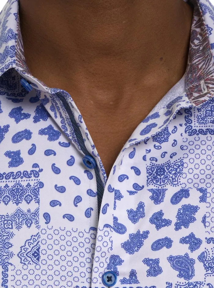 Men Long Sleeve Button Down Shirts Robert Graham VITTORIA LONG SLEEVE BUTTON DOWN SHIRT Multi