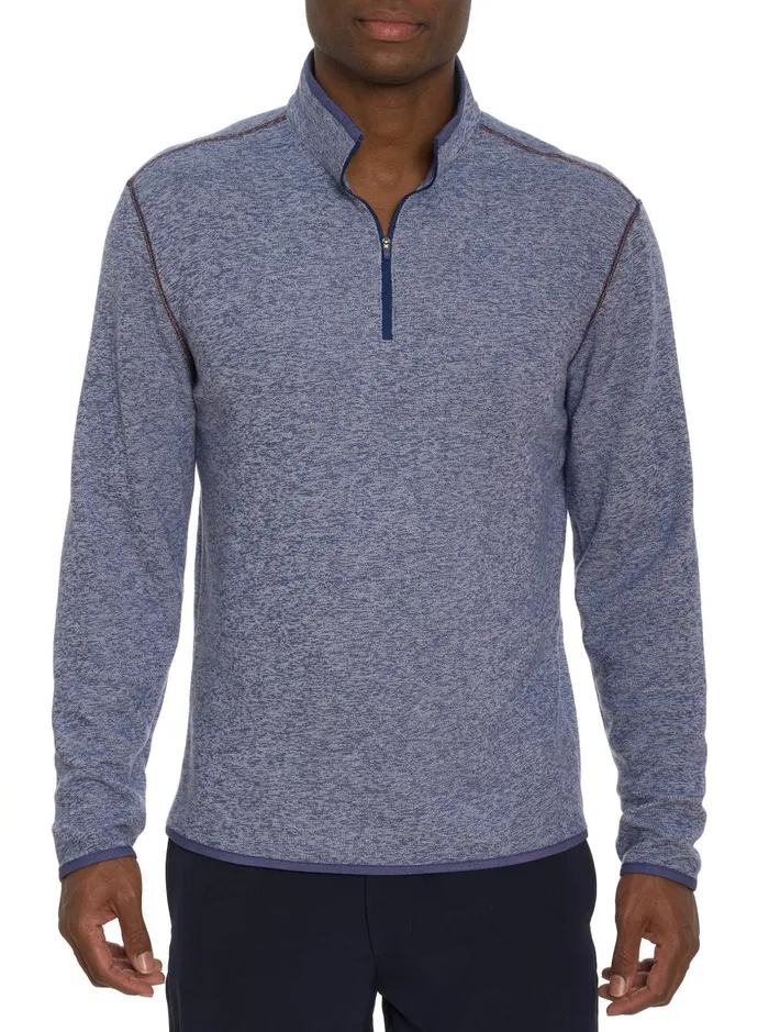 Men Long Sleeve Knits Robert Graham CARISO LONG SLEEVE KNIT Grey