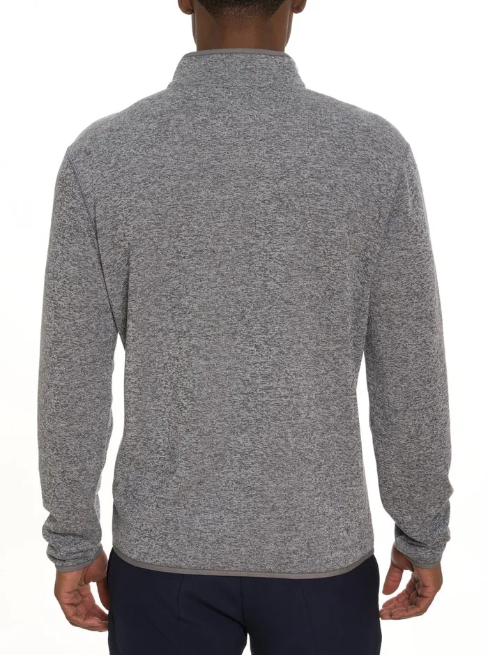 Men Long Sleeve Knits Robert Graham CARISO LONG SLEEVE KNIT Grey