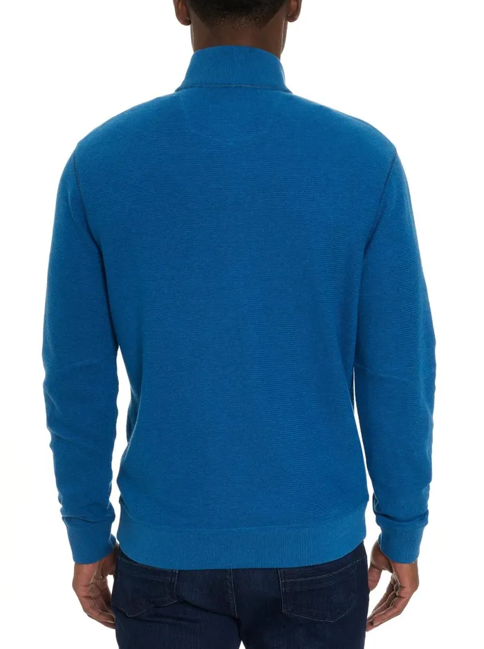 Men Long Sleeve Knits Robert Graham MOSER LONG SLEEVE KNIT TOP Blue