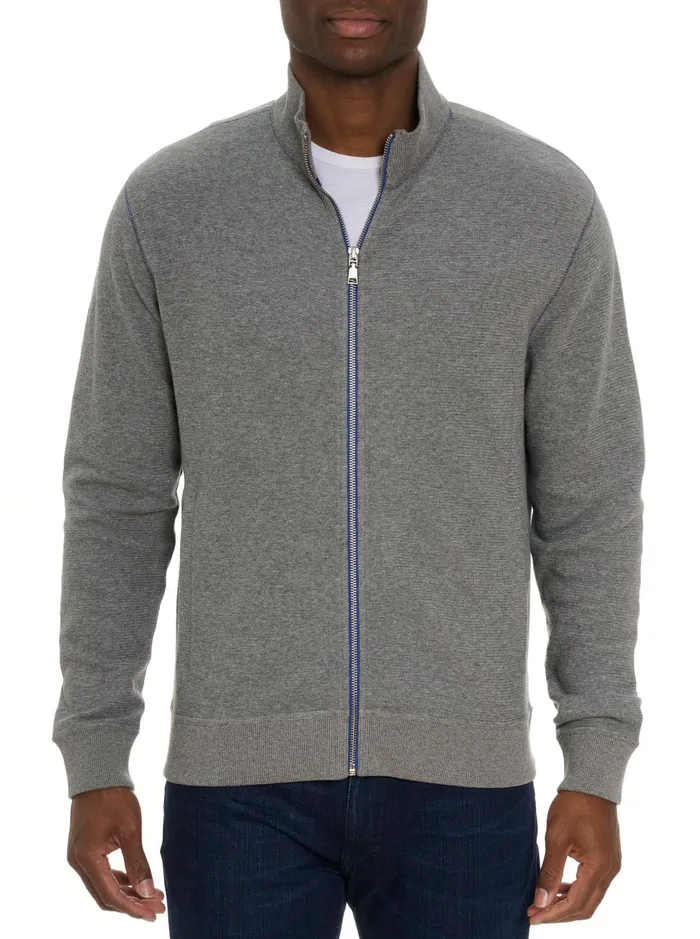 Men Long Sleeve Knits Robert Graham MOSER LONG SLEEVE KNIT TOP Blue