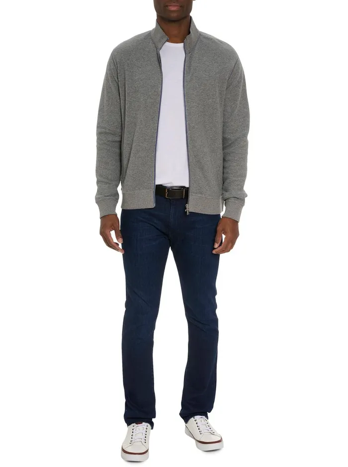 Men Long Sleeve Knits Robert Graham MOSER LONG SLEEVE KNIT TOP Blue